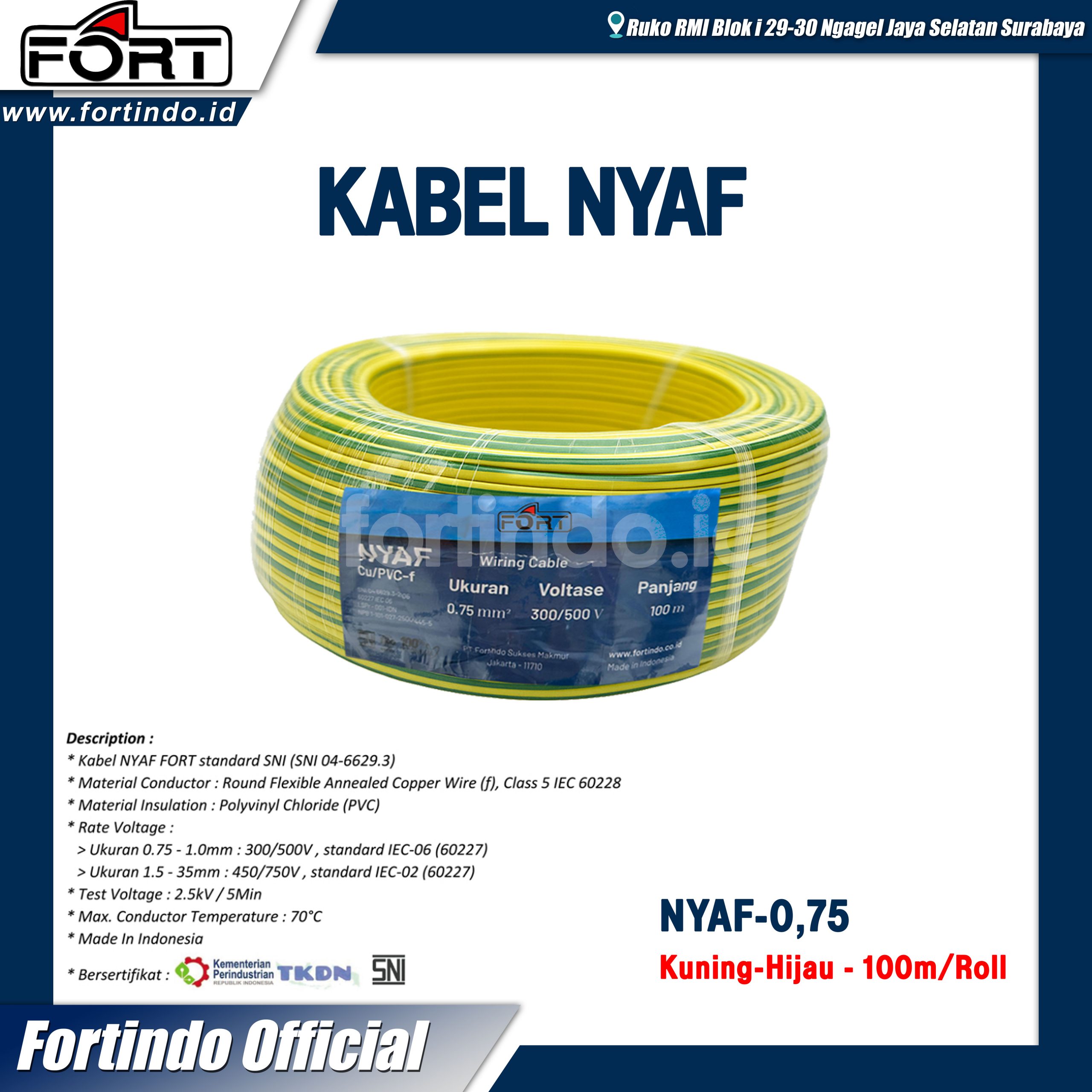 KUNING HIJAU NYAF 075