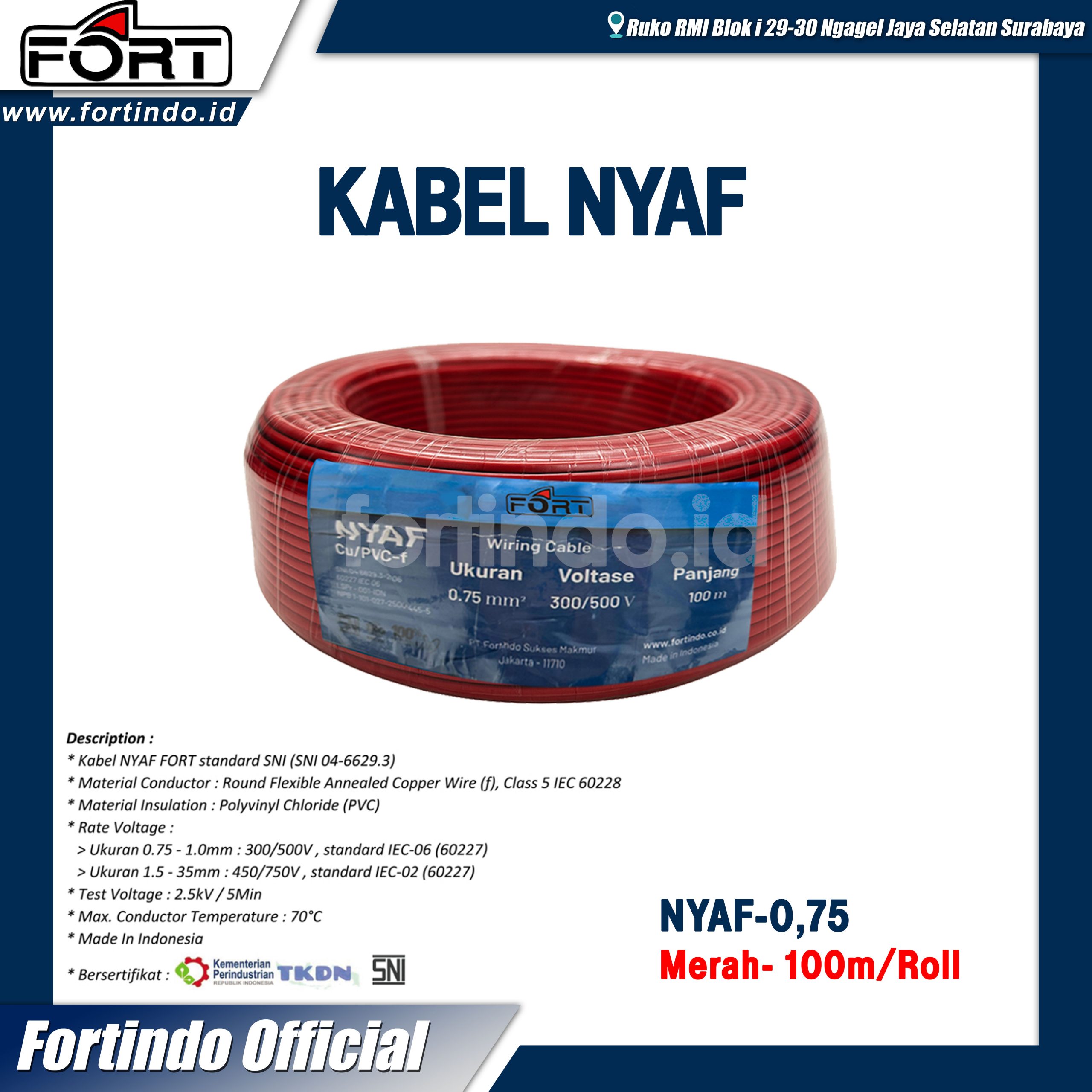 MERAH NYAF 075
